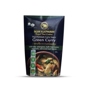 Molho Curry Verde Royal Thai Cuisine Blue Elephant Premium 299g - Autêntico Sabor Tailandês