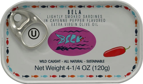 Sardinhas Blue Galleon em Molho de Pimenta Caiena - 120g
