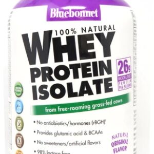 Whey Protein Isolado Bluebonnet Nutrition Natural Original 1kg - Pureza e Desempenho