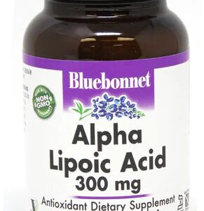 Bluebonnet Nutrition Ácido Alfa-Lipóico 300 mg - 60 Cápsulas Vegetais