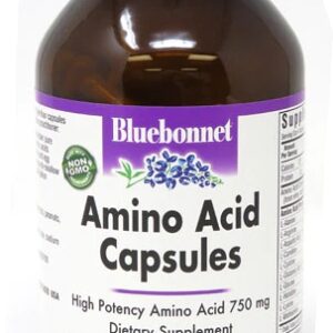 Bluebonnet Nutrition Cápsulas de Aminoácidos Essenciais 750 mg - 180 Cápsulas Vegetais
