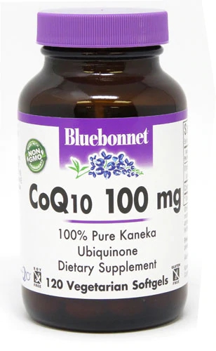 Bluebonnet Nutrition CoQ10 100mg - 120 Cápsulas Vegetarianas Softgel