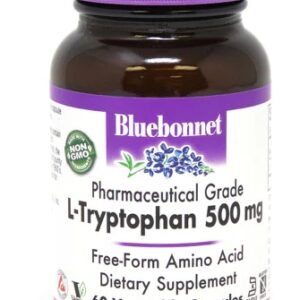 Comprar bluebonnet nutrition l-tryptophan -- 500 mg - 60 vegetable capsules preço no brasil amino acids l-tryptophan suplementos em oferta vitamins & supplements suplemento importado loja 13 online promoção -