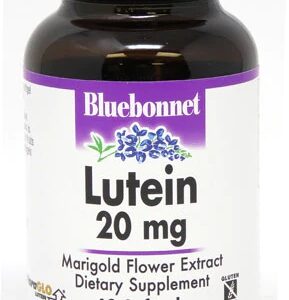 Bluebonnet Nutrition Lutein -- 20 mg - 60 Softgels