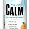 Comprar bluebonnet nutrition simple calm™ powder orange citrus -- 16 oz preço no brasil calming formulas mood health suplementos em oferta vitamins & supplements suplemento importado loja 1 online promoção -