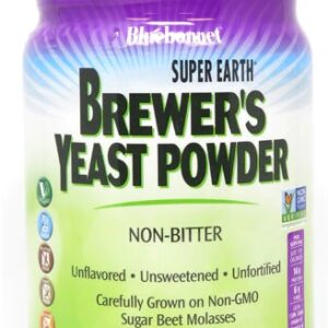 Levedura de Cerveja Bluebonnet Nutrition Super Earth® em Pó (Sem Sabor) - 907g