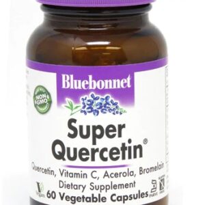 Bluebonnet Nutrition Super Quercetin 60 Cápsulas Vegetais - Imunidade e Bem-Estar