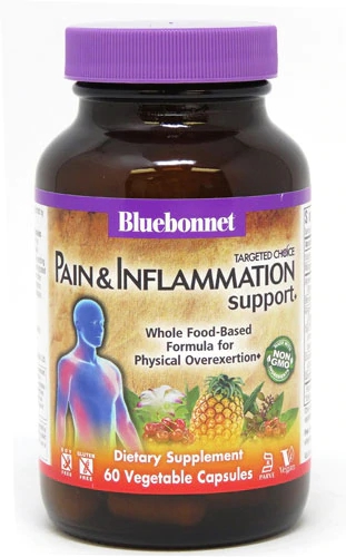 Bluebonnet Nutrition Targeted Choice® Dor e Inflamação 60 Cápsulas Vegetais