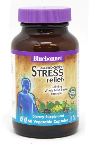 Bluebonnet Nutrition Targeted Choice® Stress Relief -- 60 Vegetable Capsules