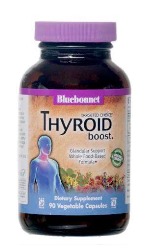 Bluebonnet Nutrition Targeted Choice Thyroid Boost - 90 Cápsulas Vegetais