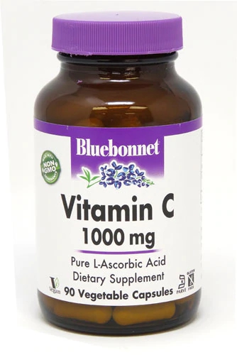 Bluebonnet Nutrition Vitamina C 1000mg - 90 Cápsulas Vegetais