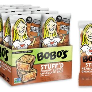 Comprar bobo's oat bars stuff'd peanut butter chocolate chip -- 12 bars preço no brasil bars breakfast bars food & beverages suplementos em oferta suplemento importado loja 17 online promoção -