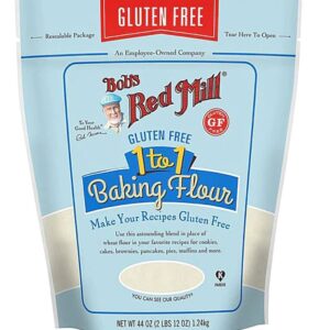 Farinha para Confeitar Sem Glúten Bob's Red Mill 1-to-1 - 1247g: Leveza e Sabor para Celiacos