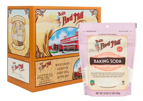 Bicarbonato de Sódio Sem Glúten Bob's Red Mill - Pacote com 6 Unidades (Aprox. 454g cada)