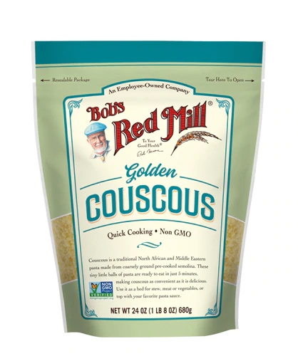 Cuscuz Dourado Bob's Red Mill 680g - Grãos Finos e Versáteis