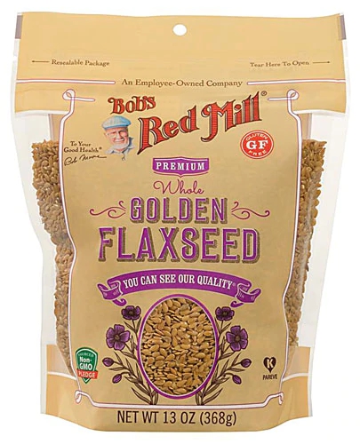 Semente de Linhaça Dourada Bob's Red Mill 368g - Nutrição e Bem-Estar