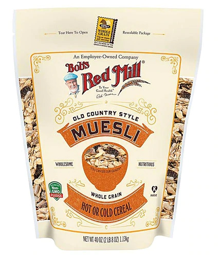 Bob's Red Mill Old Country Muesli Cereal - 1134g: Nutrição Integral para Seu Dia