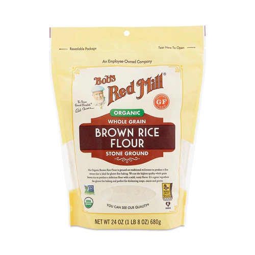 Farinha de Arroz Integral Orgânico Bob's Red Mill 680g - Sem Glúten