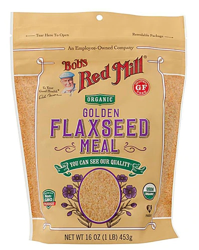 Farinha de Linhaça Dourada Orgânica Bob's Red Mill 454g - Nutrição Essencial