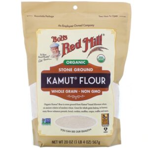 Farinha de Kamut Orgânico Bob's Red Mill - 567g (20 oz) - Integral e Natural