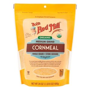 Comprar bob's red mill organic medium grind cornmeal -- 24 oz resealable pouch preço no brasil corn meal flours & meal food & beverages suplementos em oferta suplemento importado loja 7 online promoção -