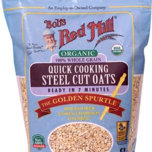 Comprar bob's red mill organic steel cut oats quick cooking -- 22 oz preço no brasil breakfast foods food & beverages hot cereals steel cut oats suplementos em oferta suplemento importado loja 13 online promoção -
