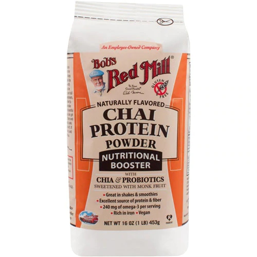 Bob's Red Mill Nutritional Booster Chai - 454g: Proteína e Fibra para Sua Rotina