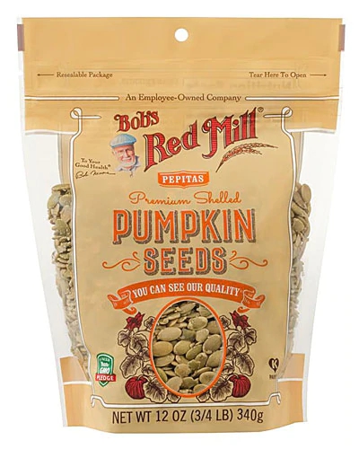 Sementes de Abóbora Bob's Red Mill - 340g - Naturalmente Nutritivas