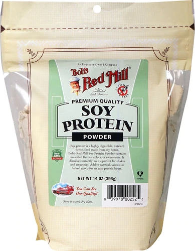 Proteína Isolada de Soja Bob's Red Mill 14 oz (397g) - Pura e Versátil