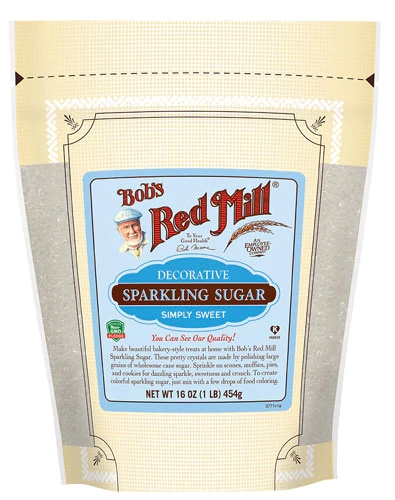 Açúcar Decorativo Bob's Red Mill Brilhante - 454g
