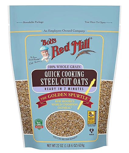 Bob's Red Mill Steel Cut Oats Quick Cooking -- 22 oz
