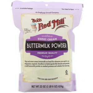 Bob's Red Mill Sweet Cream Buttermilk Powder -- 22 oz Resealable Pouch