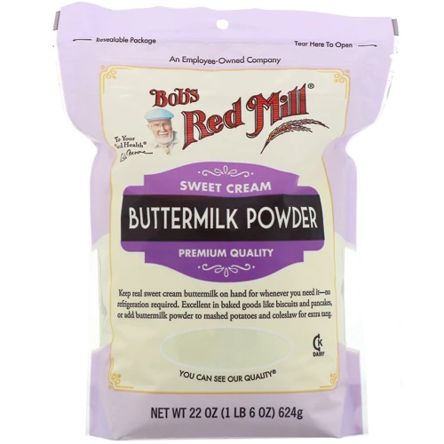 Leite de Buttermilk em Pó Bob's Red Mill, 623g - Sabor e Leveza em Suas Receitas