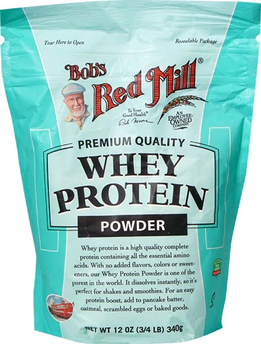 Proteína do Soro de Leite Bob's Red Mill - Whey Protein Isolado 340g