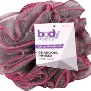 Comprar body benefits charcoal infused bath pouf assorted colors -- 1 loofah preço no brasil beauty & personal care brushes & combs hair accessories suplementos em oferta tools & accessories suplemento importado loja 63 online promoção -
