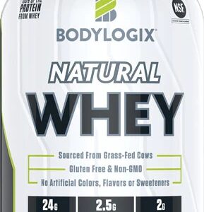 Bodylogix Natural Whey Baunilha - 907g: Proteína Pura para Seus Músculos