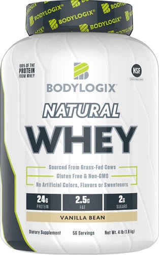 Bodylogix Natural Whey Vanilla Bean -- 4 lbs