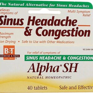 Comprar boericke & tafel alpha sh sinus headache -- 40 tablets preço no brasil allergy & sinus homeopathic remedies sinus remedies suplementos em oferta vitamins & supplements suplemento importado loja 11 online promoção -