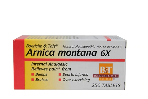 Arnica Montana 6x Boericke & Tafel 250 Comprimidos - Alívio Natural para Desconfortos