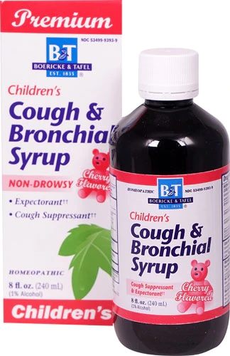 Xarope Boericke & Tafel Infantil Tosse e Bronquite 236ml - Alívio Respiratório Natural