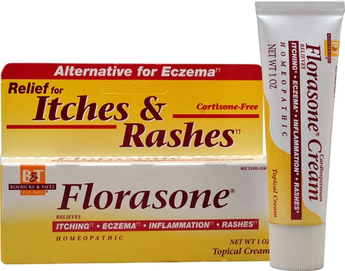 Creme Florasone Boericke & Tafel 28g: Alívio Rápido para Coceiras e Irritações na Pele