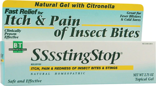 Boericke & Tafel Ssssting Stop Gel Tópico 77.9g - Alívio Natural para Irritações na Pele