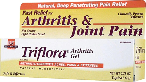 Boericke & Tafel Triflora Gel para Artrite 80g - Alívio e Bem-Estar nas Articulações
