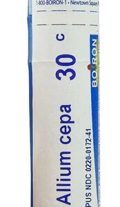 Boiron Allium Cepa 30C - 80 Pellets: Alívio Homeopático para Sintomas de Resfriado e Alergias