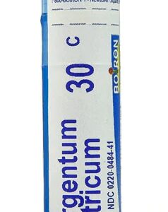 Boiron Argentum Nitricum 30C - 80 Pellets: Medicamento Homeopático para Ansiedade e Medos
