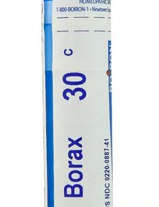 Boiron Borax 30C - 80 Pellets: Saúde e Bem-Estar Natural