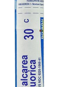 Boiron Calcarea Fluorica 30C - 80 Glóbulos: Saúde Óssea e Tecidos Conjuntivos