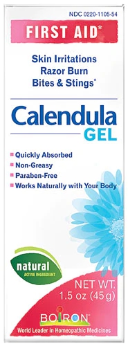 Boiron Calendula Gel 42g - Gel Tópico para Cuidados com a Pele
