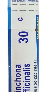 Boiron Cinchona Officinalis 30C - 80 Glóbulos Homeopáticos para Bem-Estar