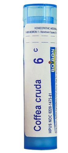 Boiron Coffea Cruda 6C - 80 Pellets: Alívio Natural para Insônia e Agitação